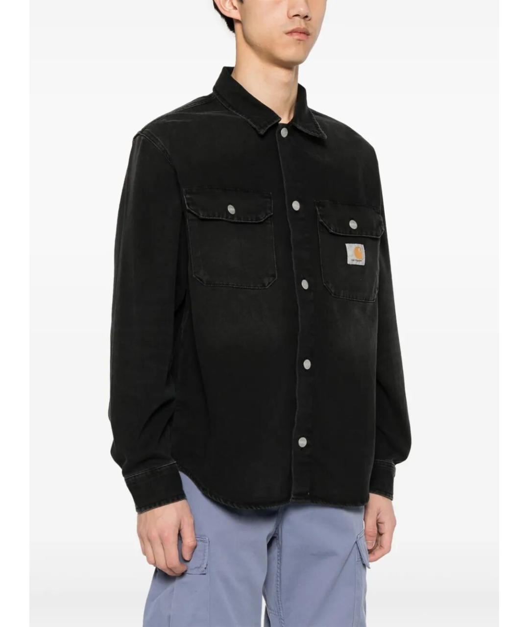 CARHARTT WIP Черная хлопковая куртка, фото 4