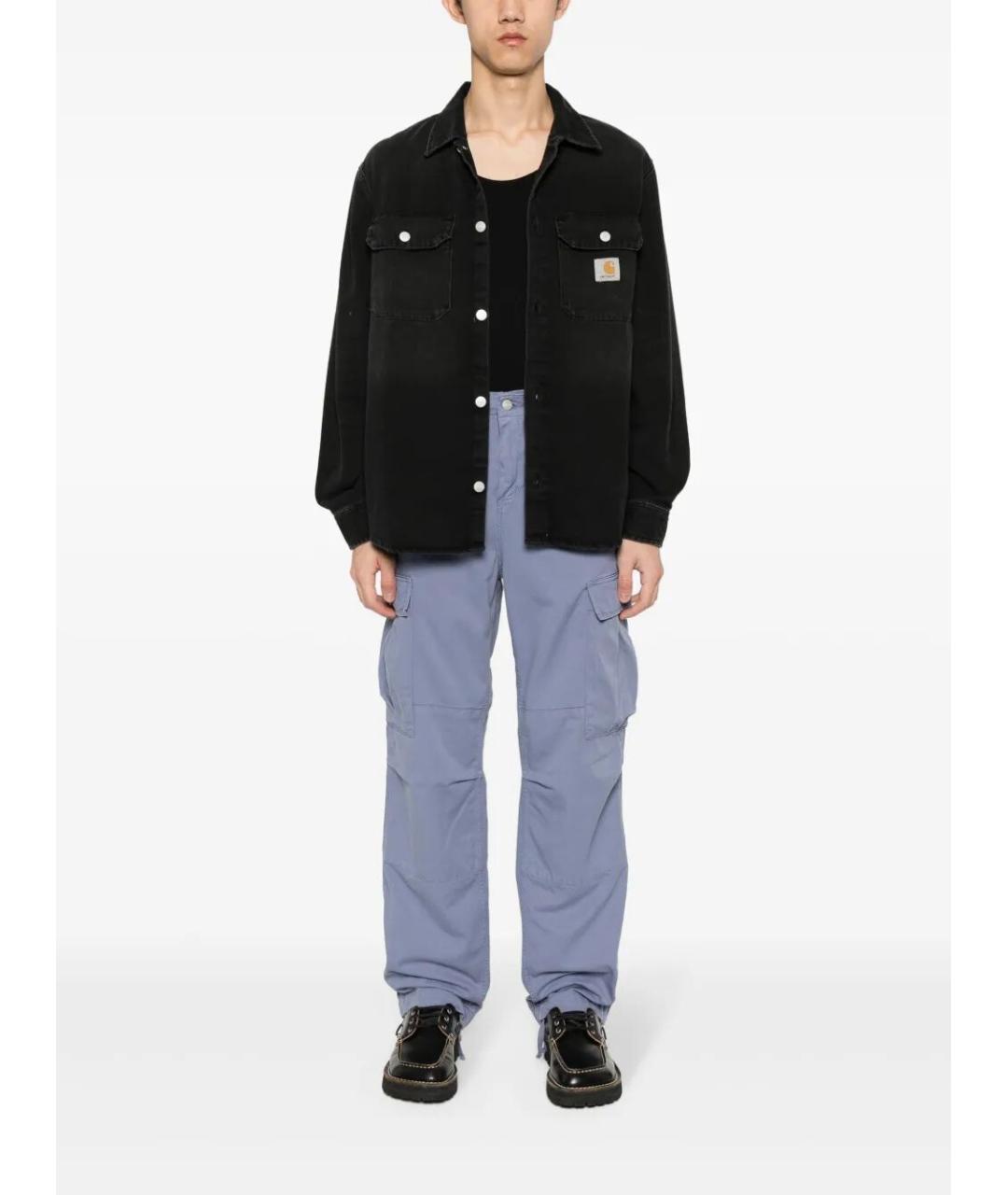 CARHARTT WIP Черная хлопковая куртка, фото 5
