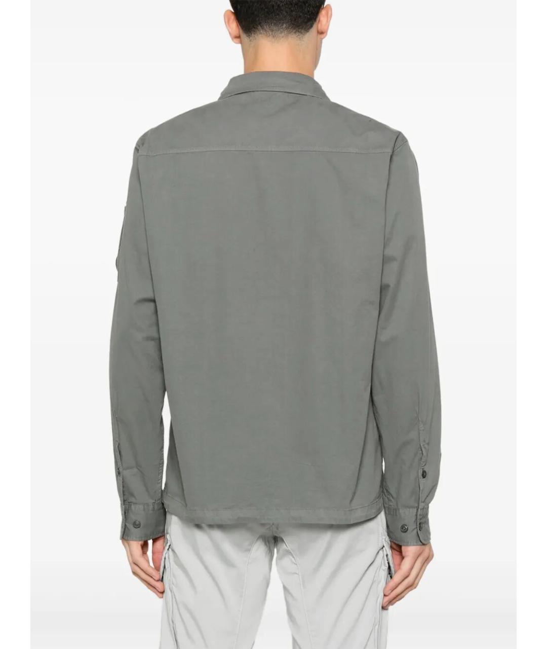 CP COMPANY Зеленая хлопковая куртка, фото 4