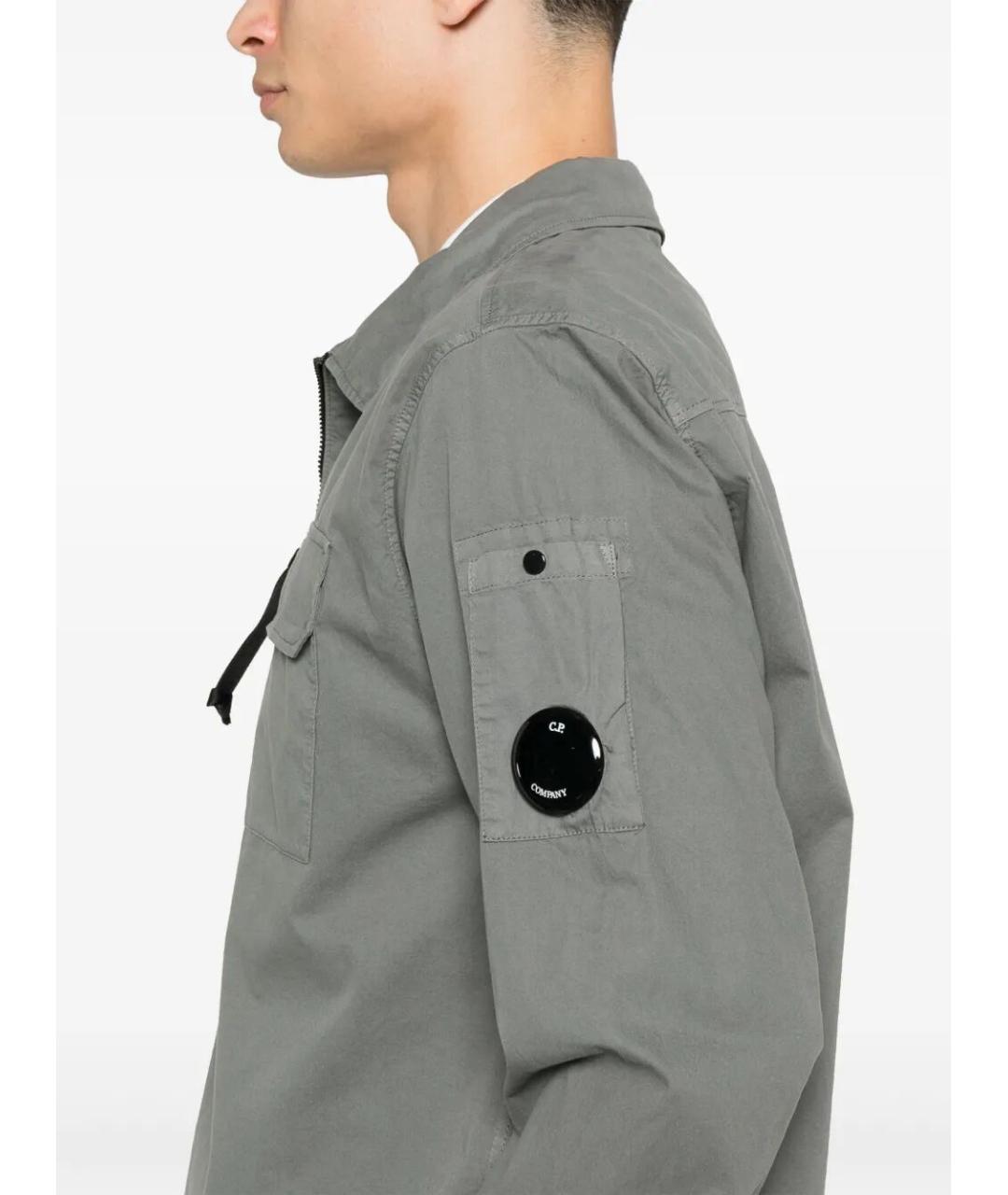 CP COMPANY Зеленая хлопковая куртка, фото 2