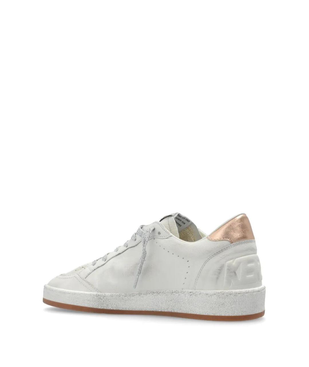GOLDEN GOOSE DELUXE BRAND Белые кожаные кеды, фото 5