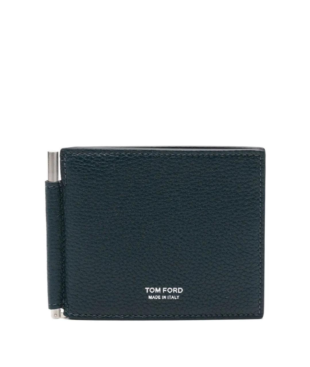 TOM FORD Синий кожаный кошелек, фото 1