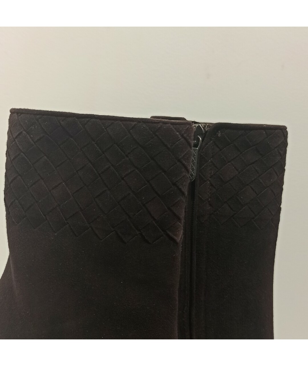 BOTTEGA VENETA Коричневые замшевые ботильоны, фото 6