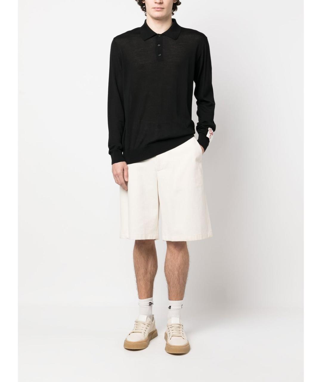 GOLDEN GOOSE DELUXE BRAND Черный полиамидовый джемпер / свитер, фото 2