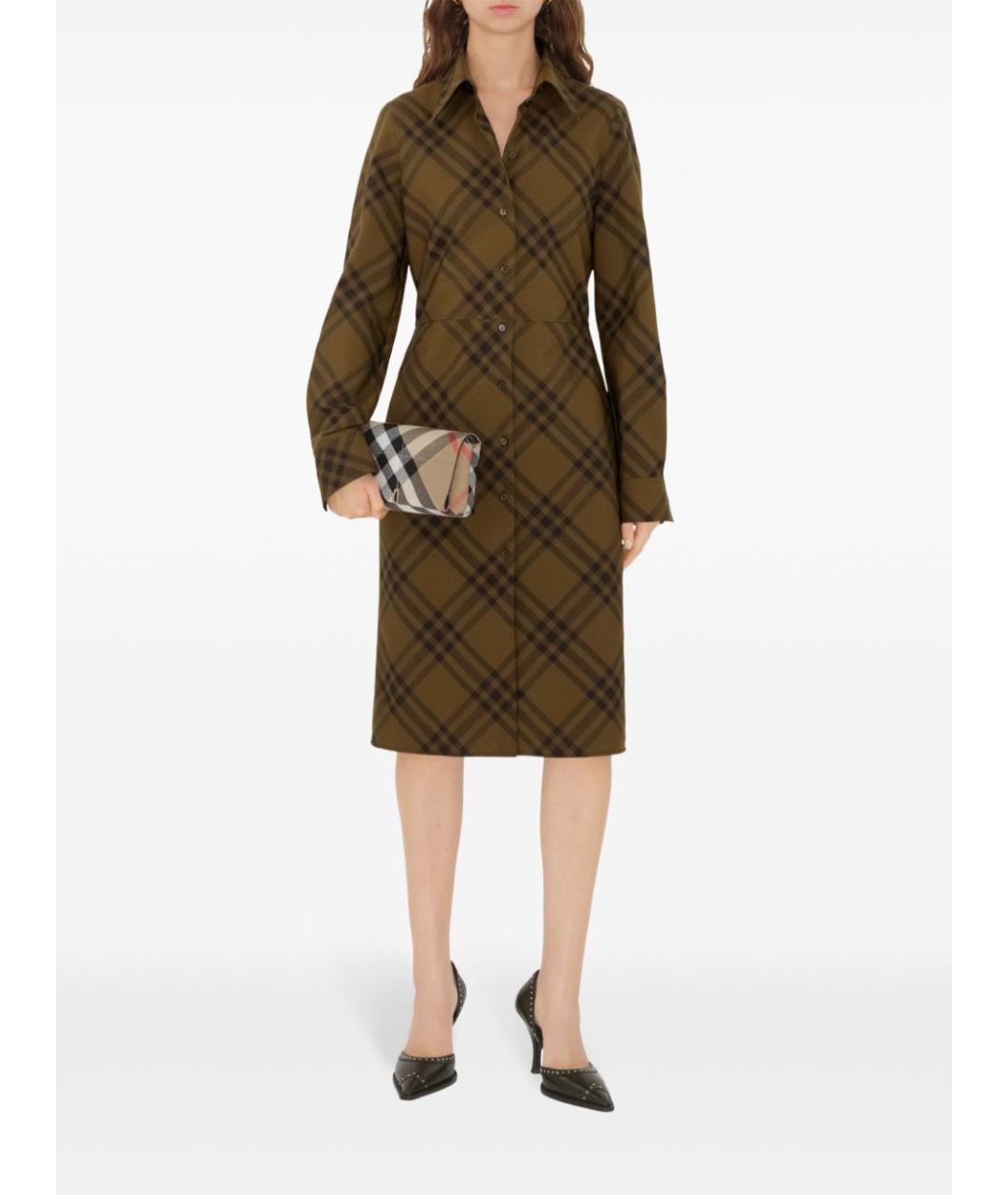 BURBERRY Мульти тканевая сумка через плечо, фото 5
