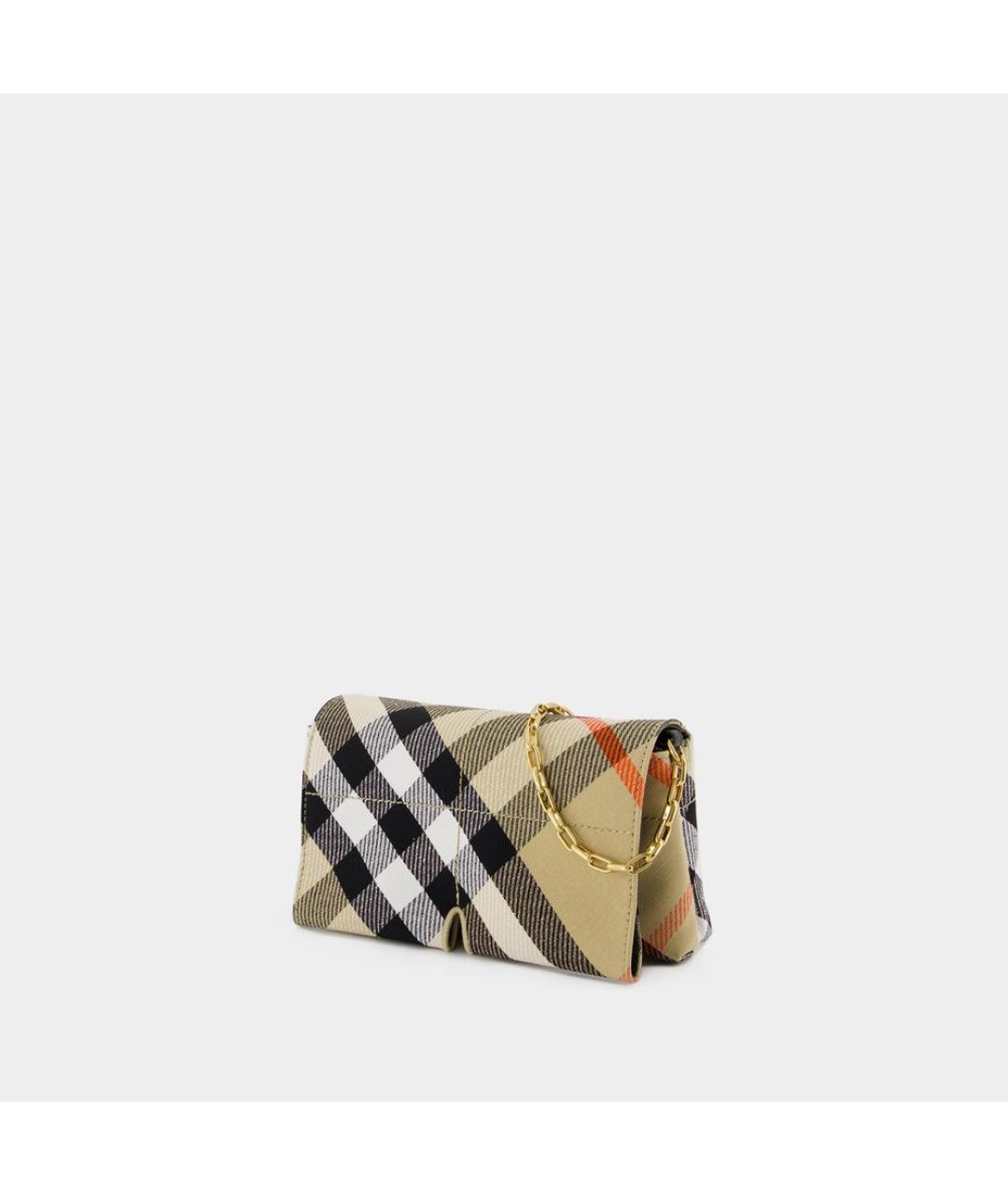 BURBERRY Мульти тканевая сумка через плечо, фото 2