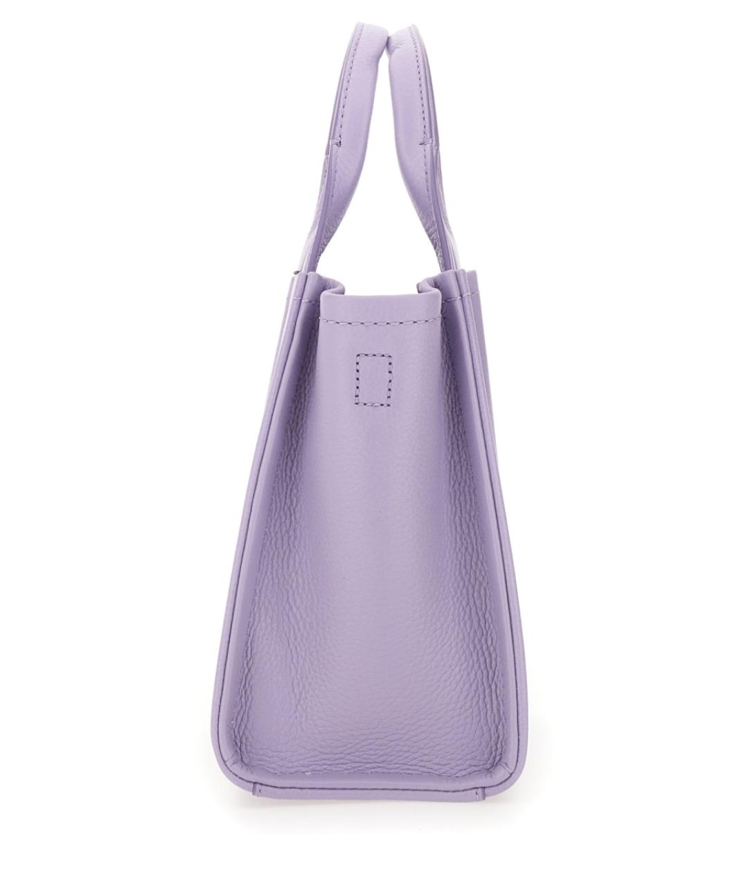 MARC JACOBS Фиолетовая сумка тоут из искусственной кожи, фото 4