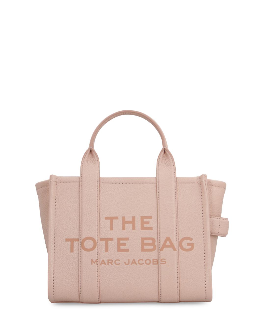 MARC JACOBS Розовая сумка тоут из искусственной кожи, фото 1