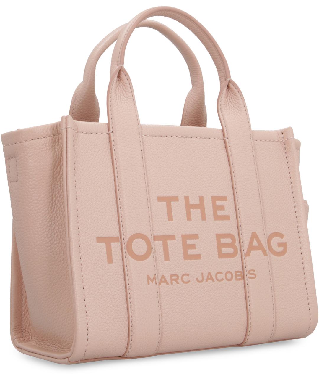 MARC JACOBS Розовая сумка тоут из искусственной кожи, фото 3