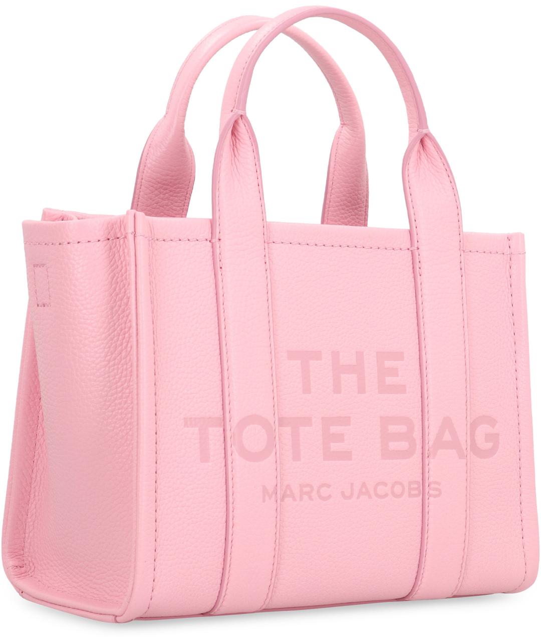 MARC JACOBS Розовая сумка тоут из искусственной кожи, фото 3