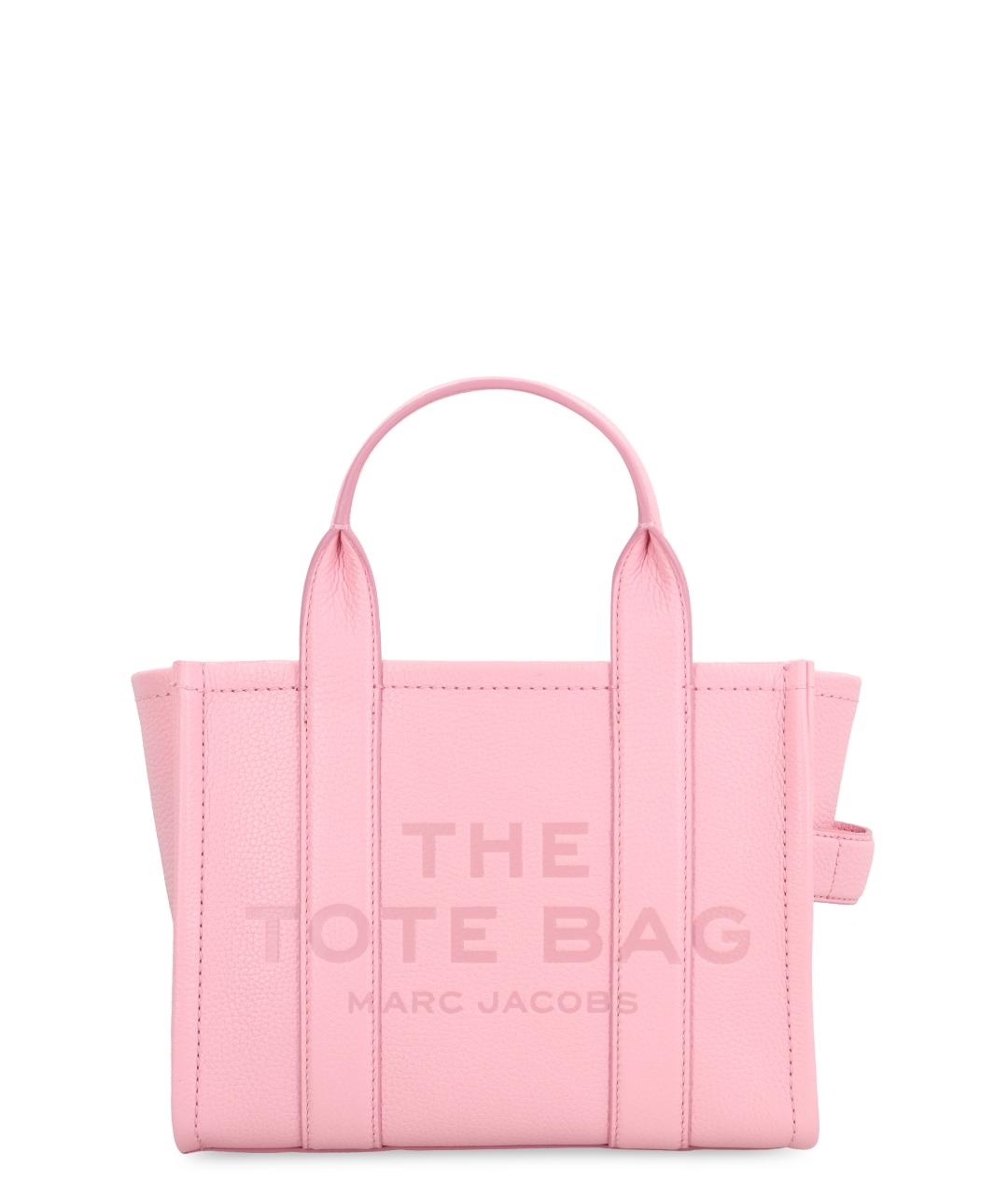 MARC JACOBS Розовая сумка тоут из искусственной кожи, фото 1