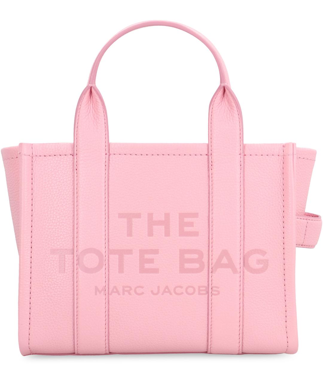 MARC JACOBS Розовая сумка тоут из искусственной кожи, фото 2