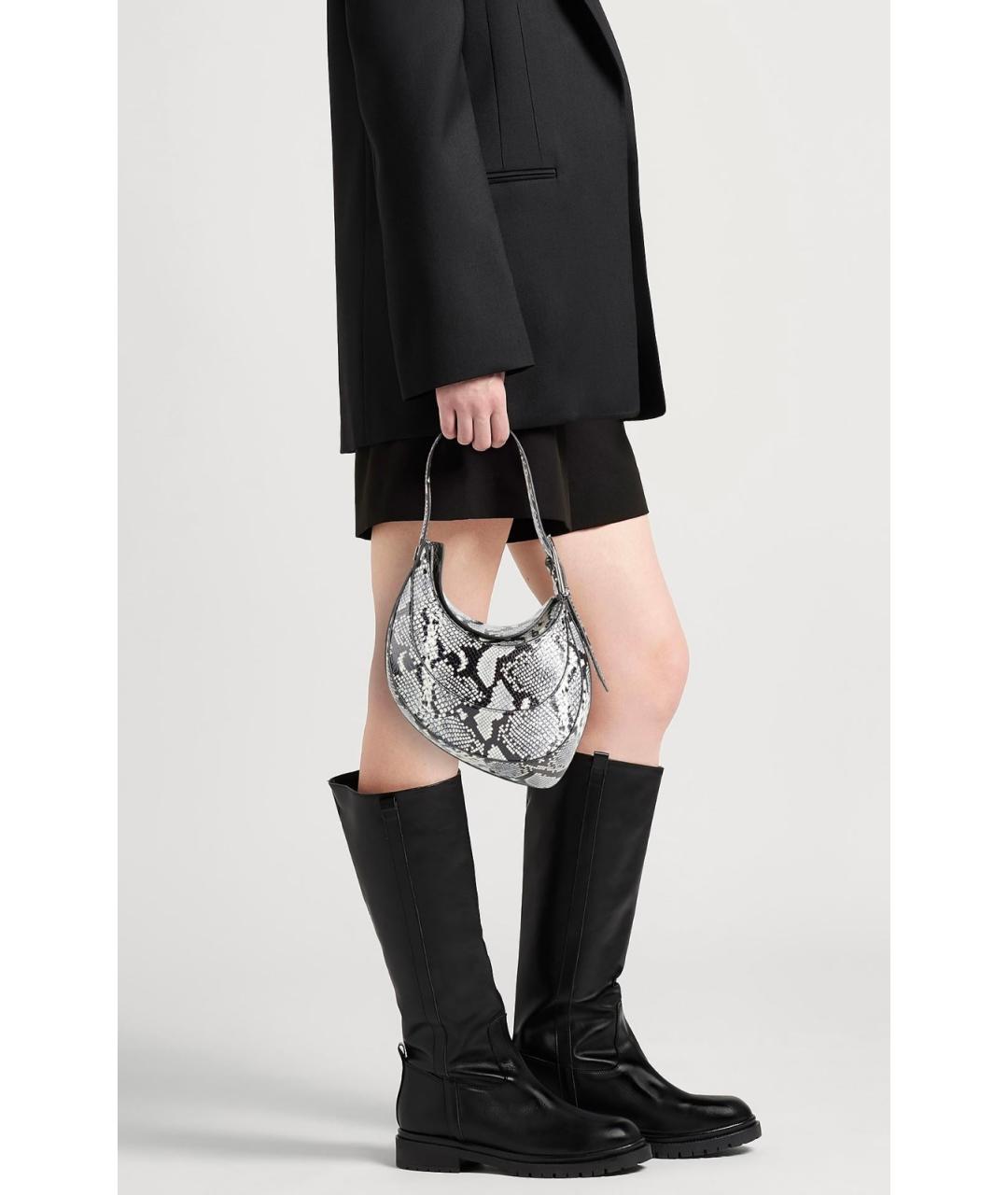 MUGLER Мульти кожаная сумка с короткими ручками, фото 3