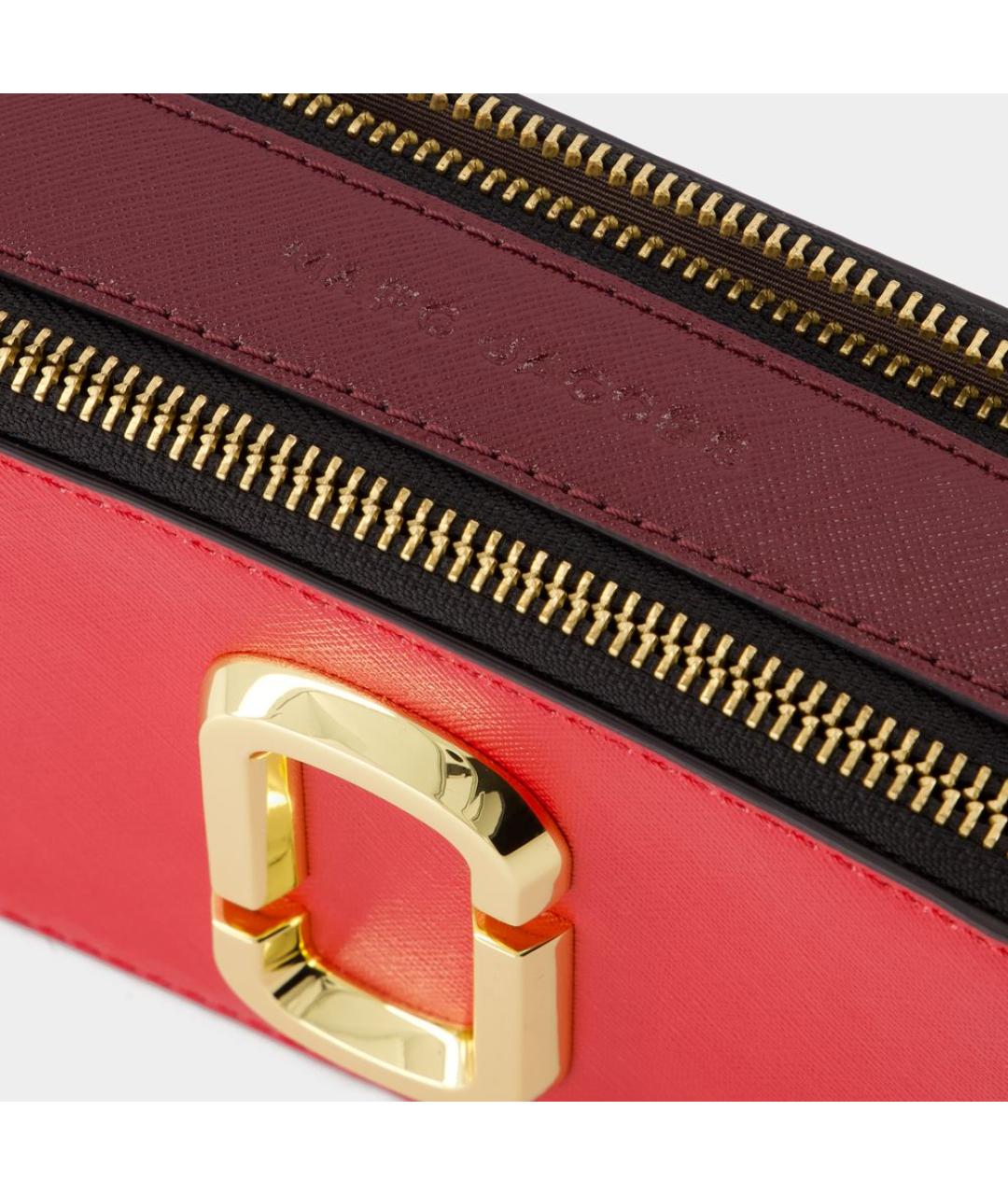 MARC JACOBS Красная кожаная сумка через плечо, фото 4