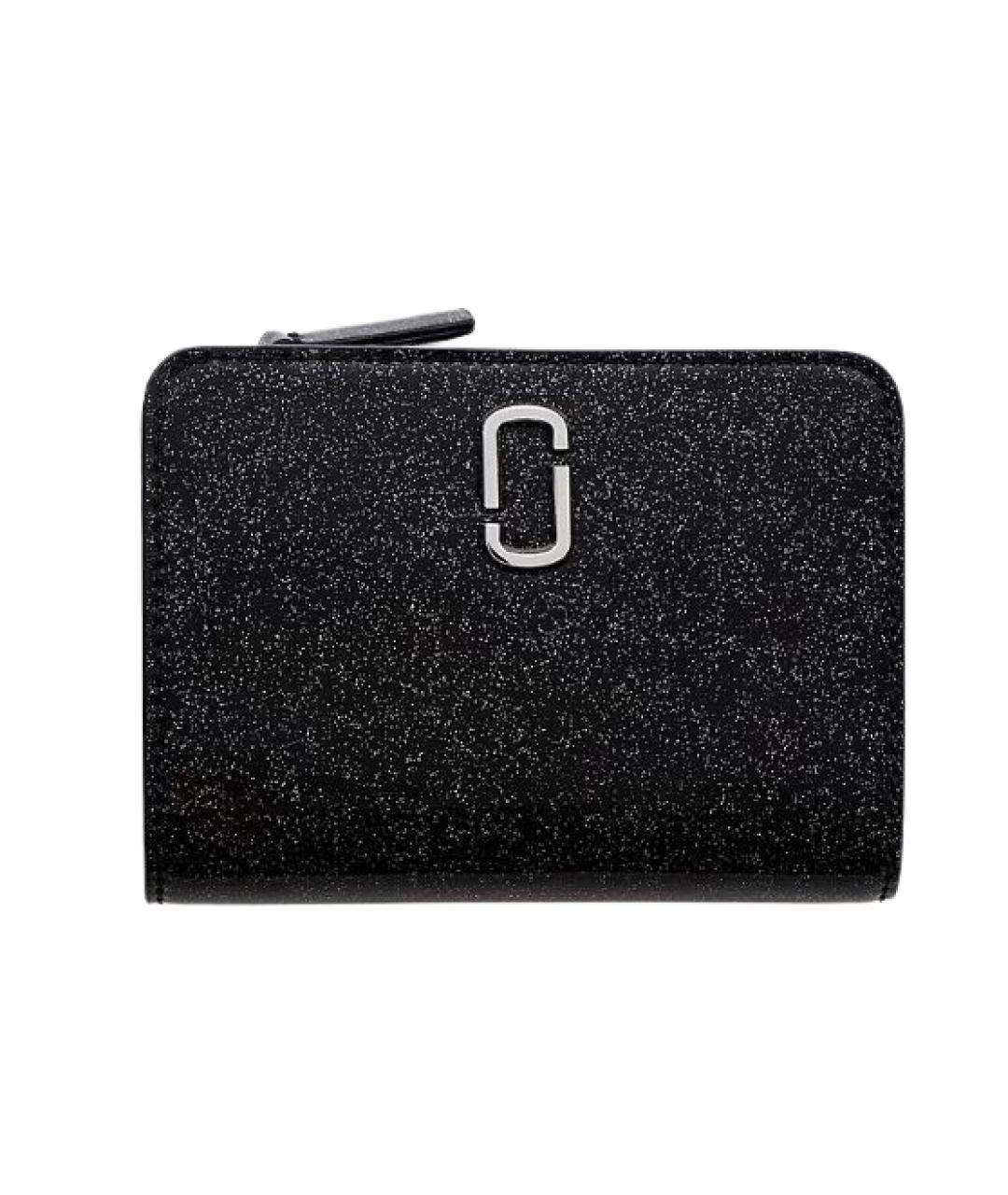 MARC JACOBS Черный кошелек из лакированной кожи, фото 3