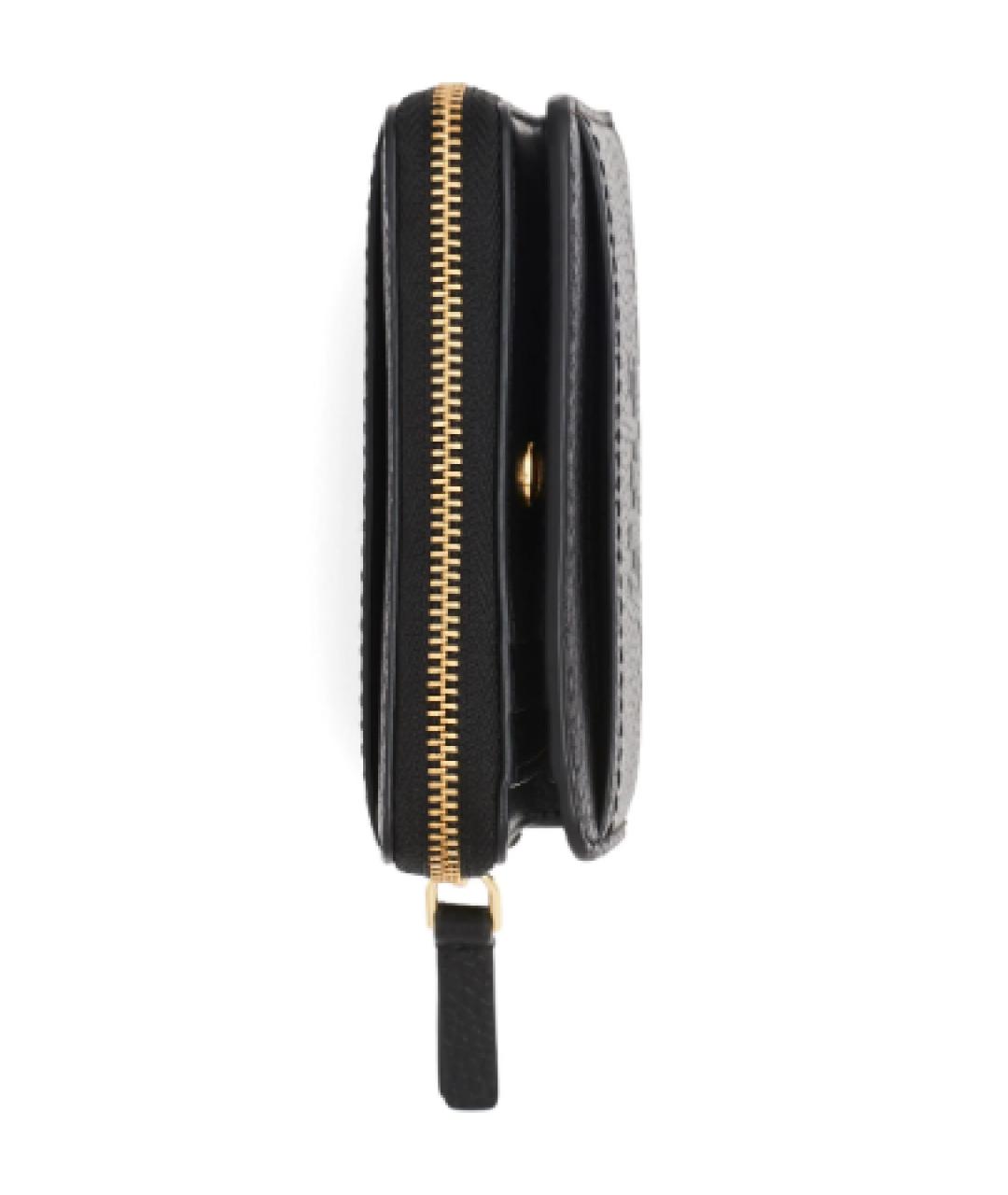 MARC JACOBS Черный кожаный кошелек, фото 5