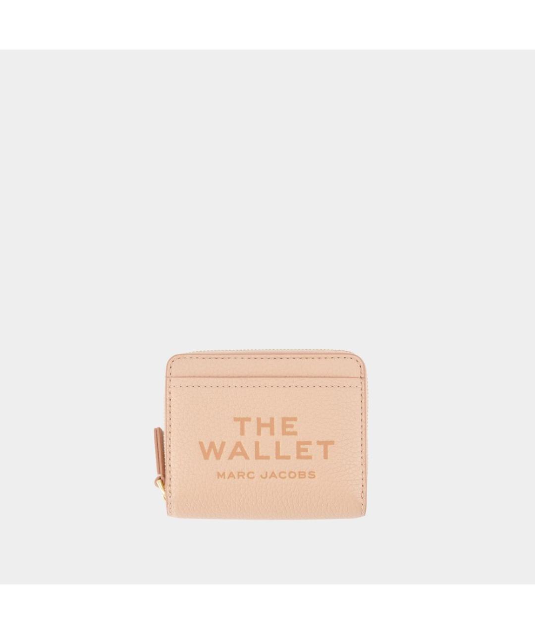 MARC JACOBS Розовый кожаный кошелек, фото 5