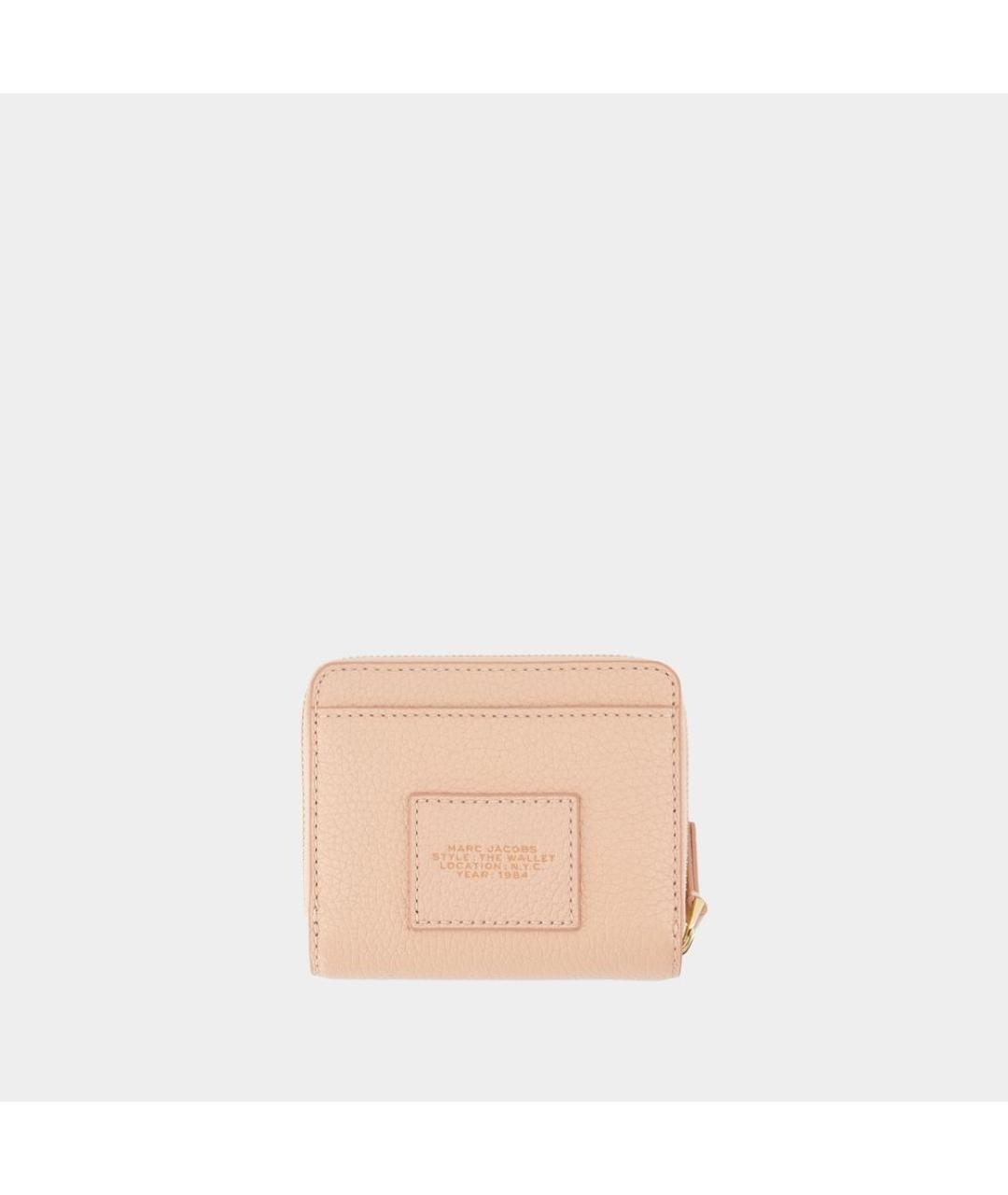 MARC JACOBS Розовый кожаный кошелек, фото 3