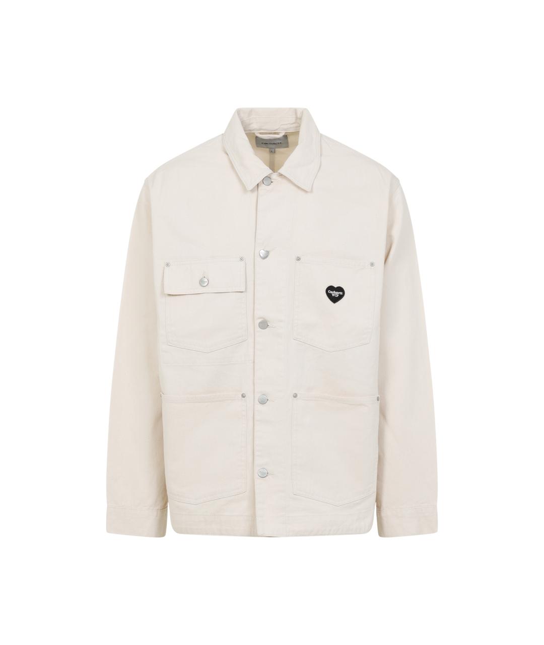 CARHARTT WIP Бежевая хлопковая куртка, фото 1