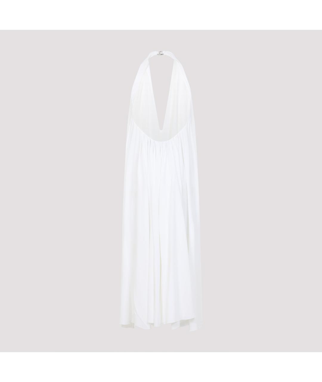 JACQUEMUS Белое вискозное повседневное платье, фото 3