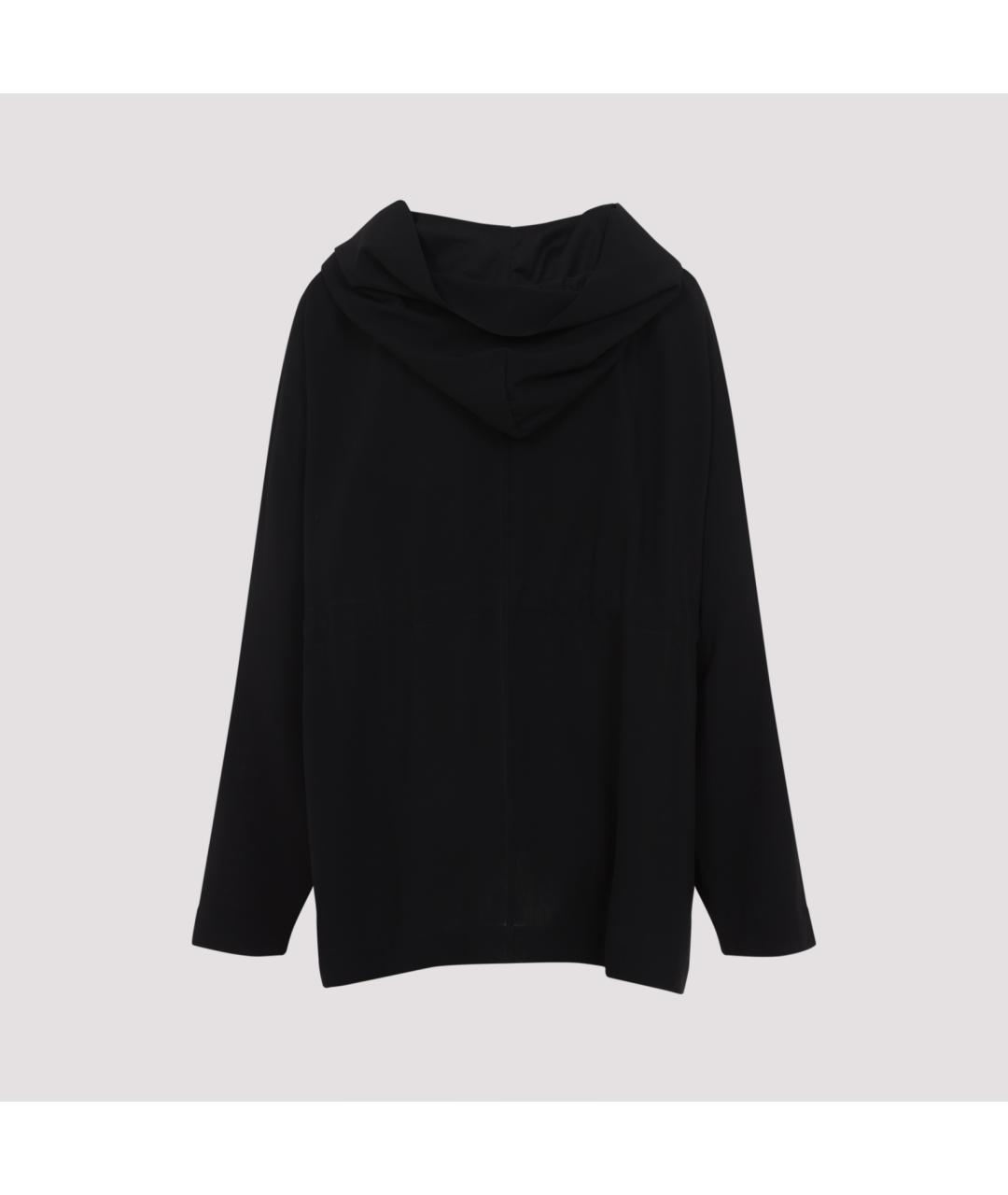 RICK OWENS Черное шерстяное повседневное платье, фото 3