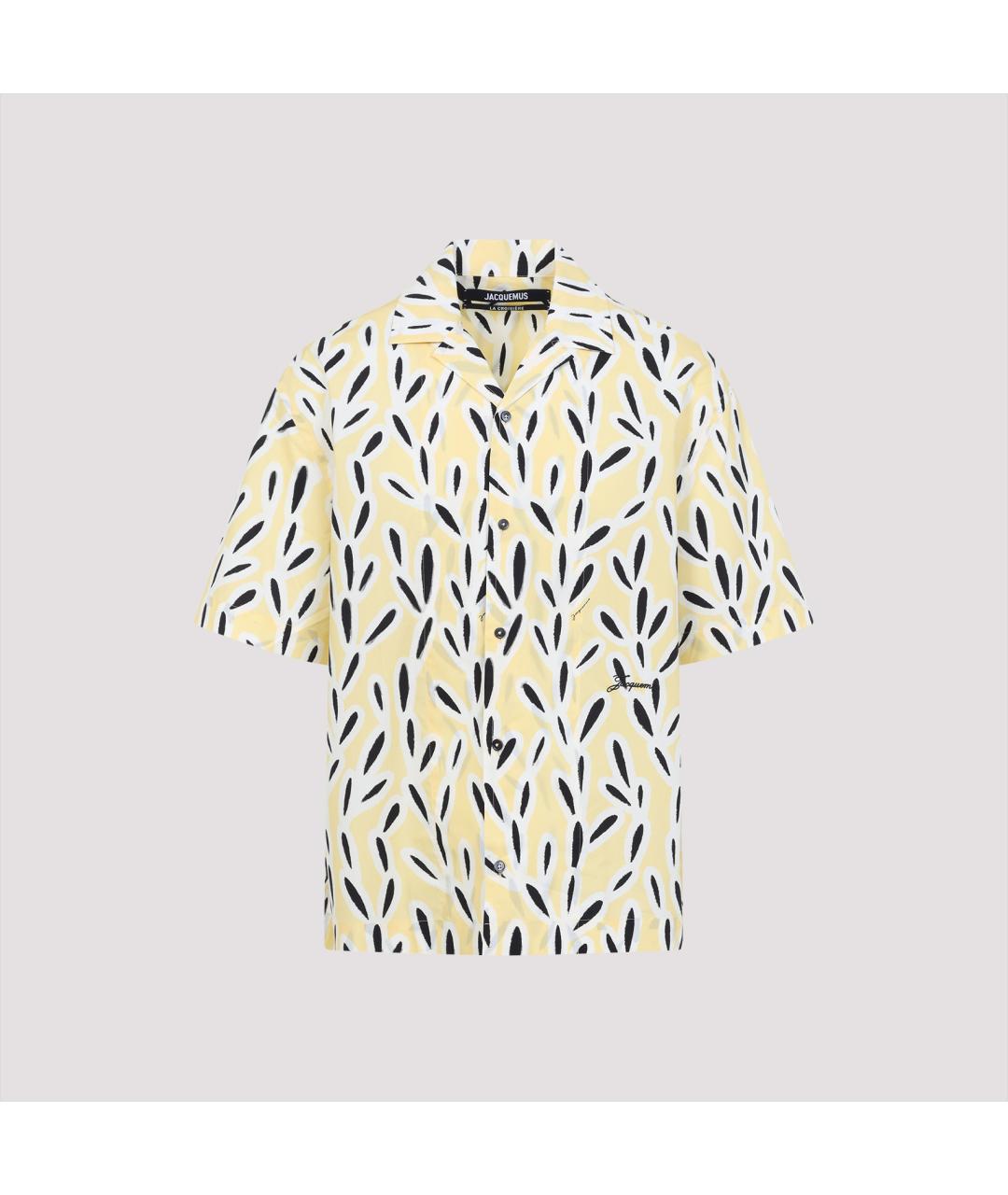 JACQUEMUS Мульти хлопковая кэжуал рубашка, фото 2