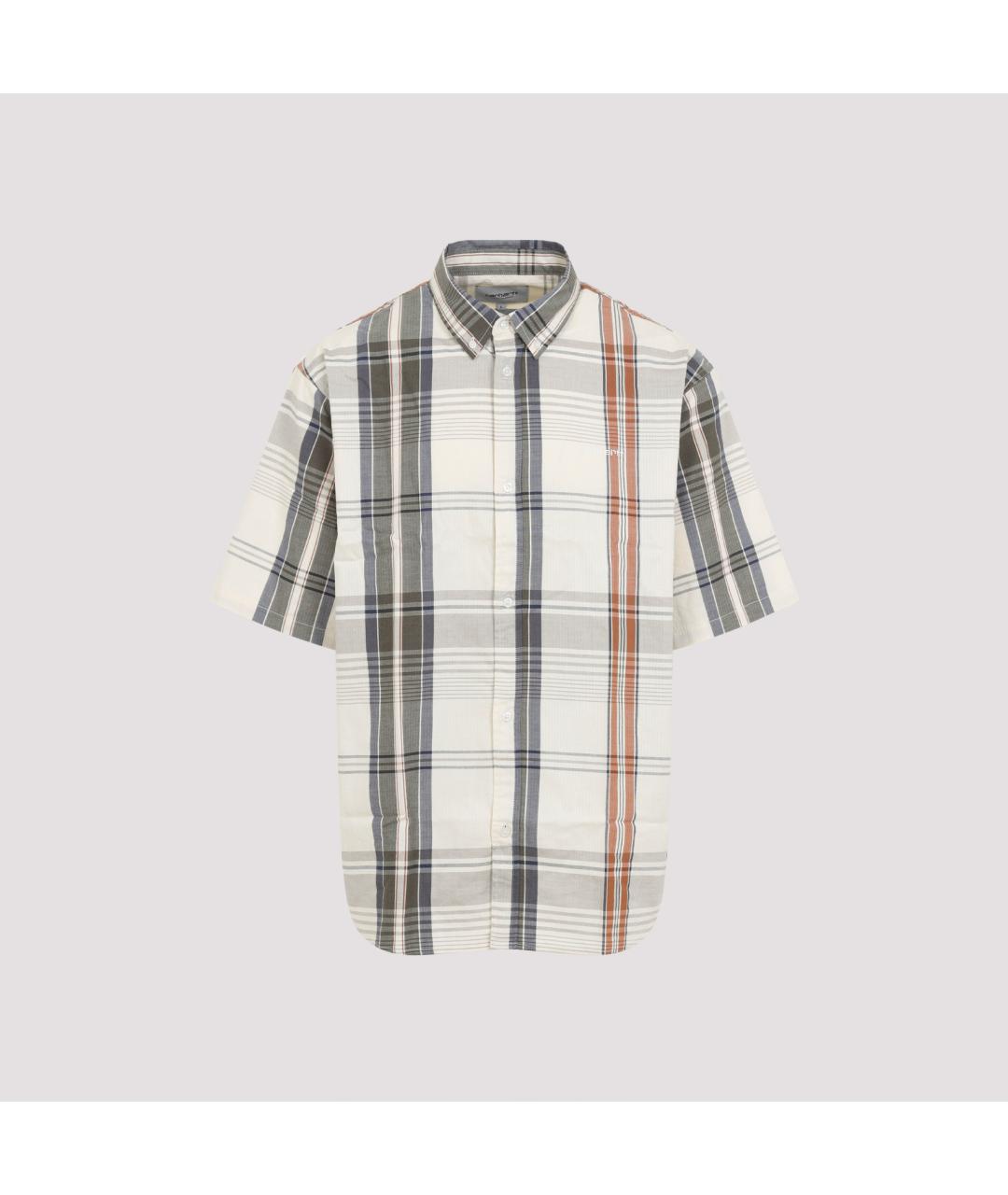 CARHARTT WIP Мульти хлопковая кэжуал рубашка, фото 2