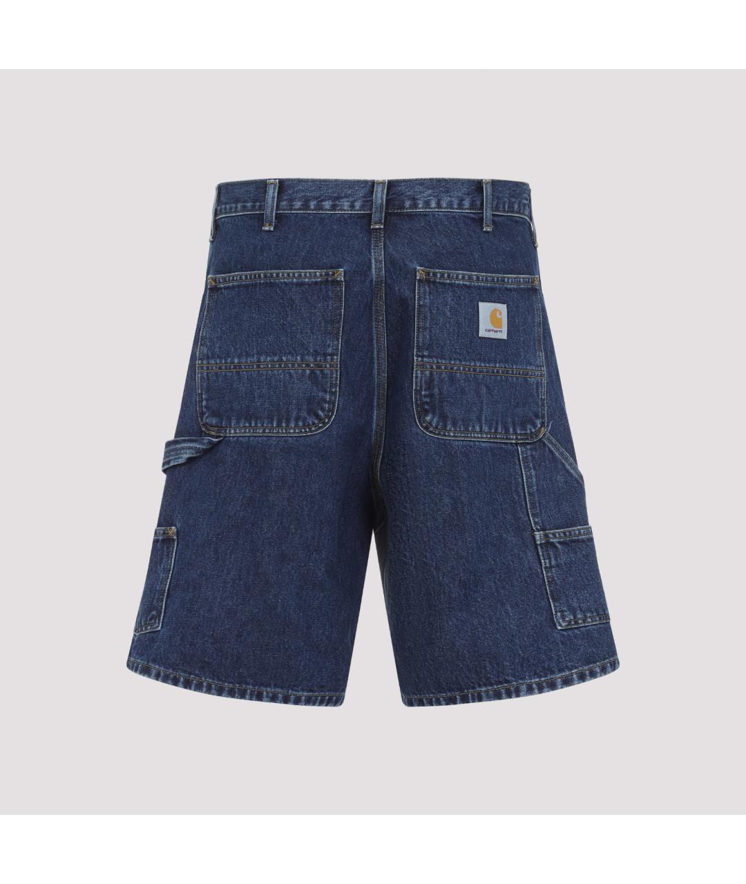 CARHARTT WIP Синие хлопковые шорты, фото 3