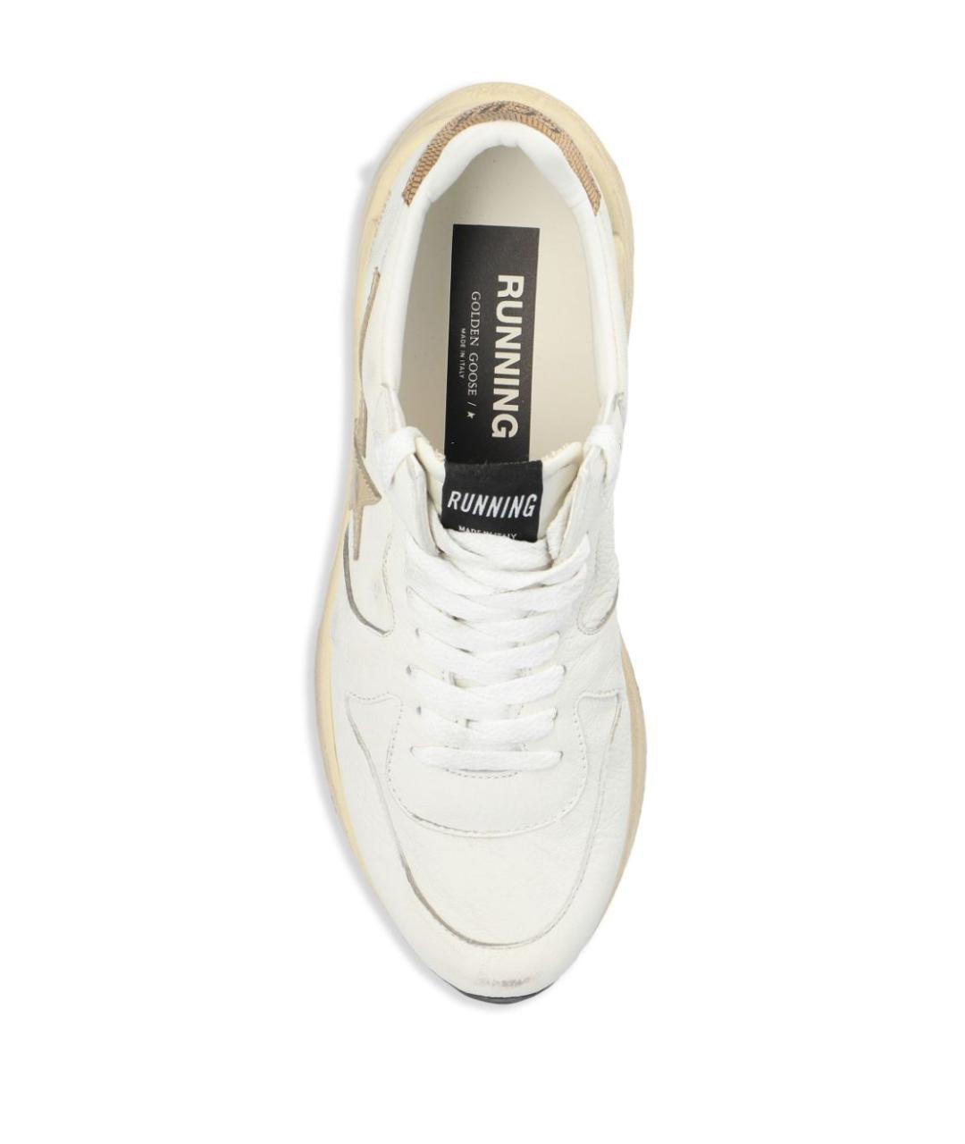 GOLDEN GOOSE DELUXE BRAND Белые синтетические кроссовки, фото 3