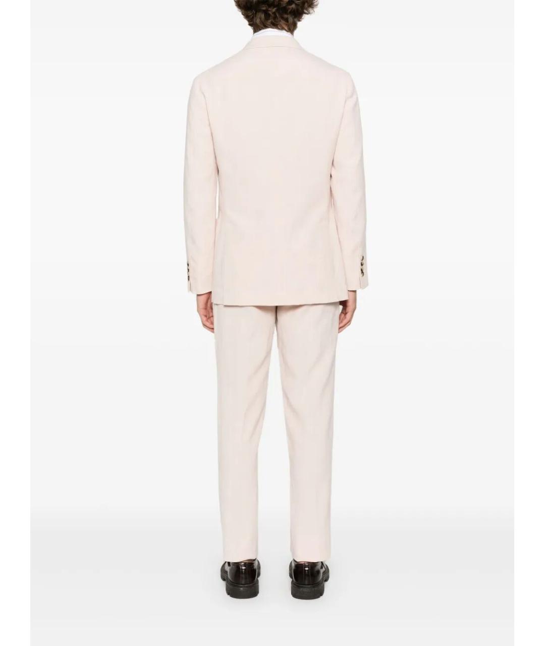 BRUNELLO CUCINELLI Розовый классический костюм, фото 2