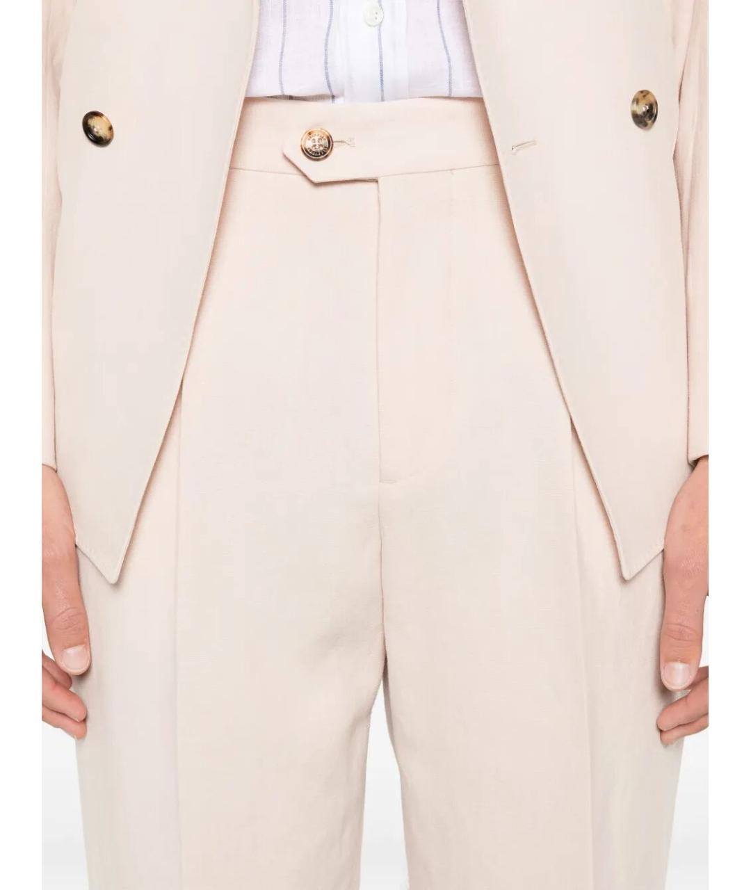BRUNELLO CUCINELLI Розовый классический костюм, фото 4