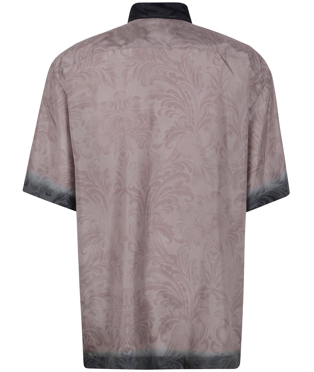 DRIES VAN NOTEN Бежевая шелковая кэжуал рубашка, фото 2