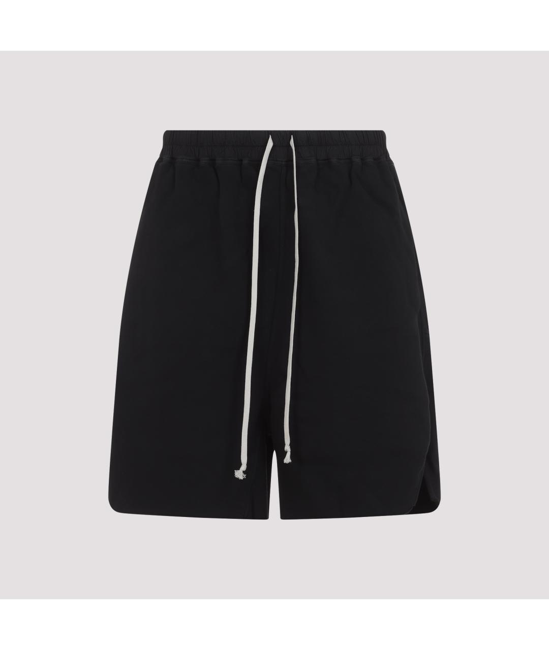 RICK OWENS DRKSHDW Черные хлопковые шорты, фото 2