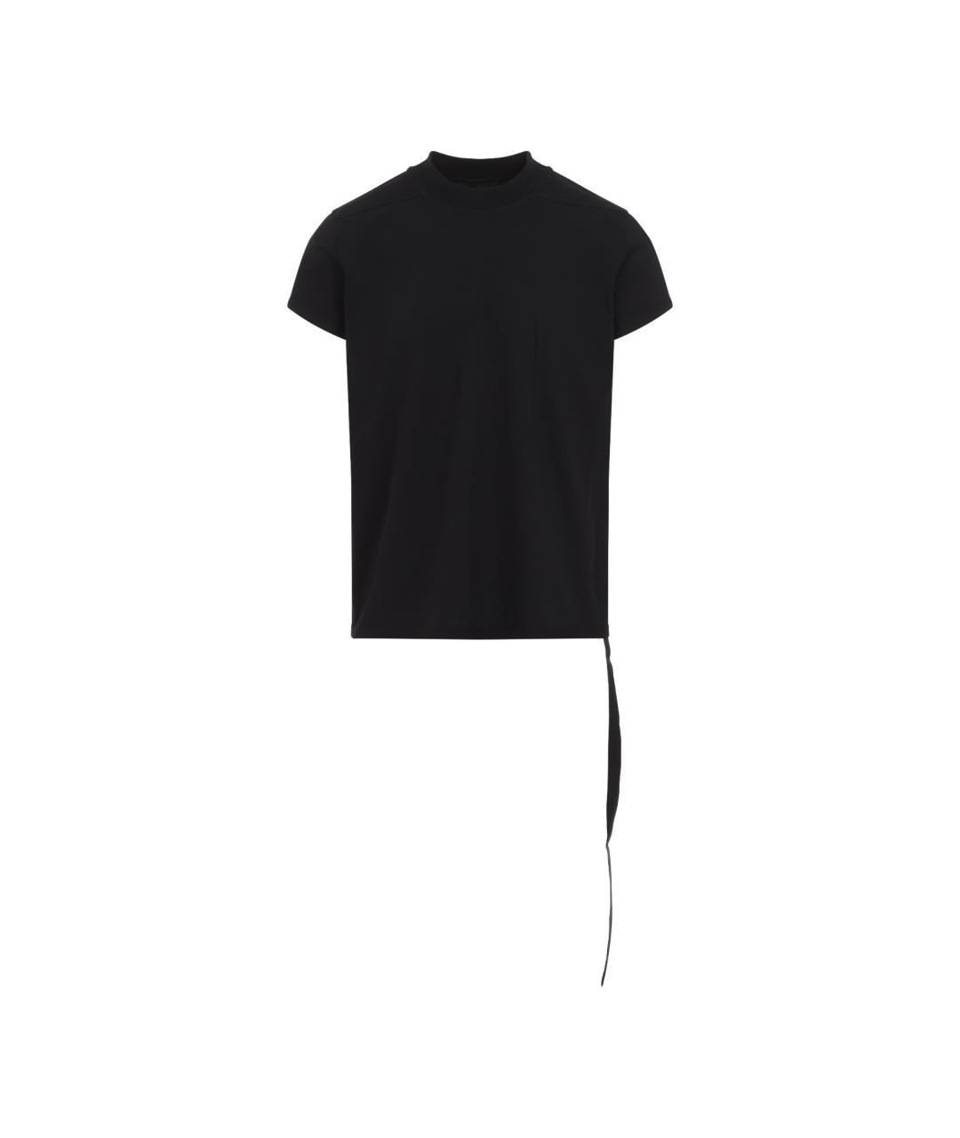RICK OWENS DRKSHDW Черная хлопковая футболка, фото 1