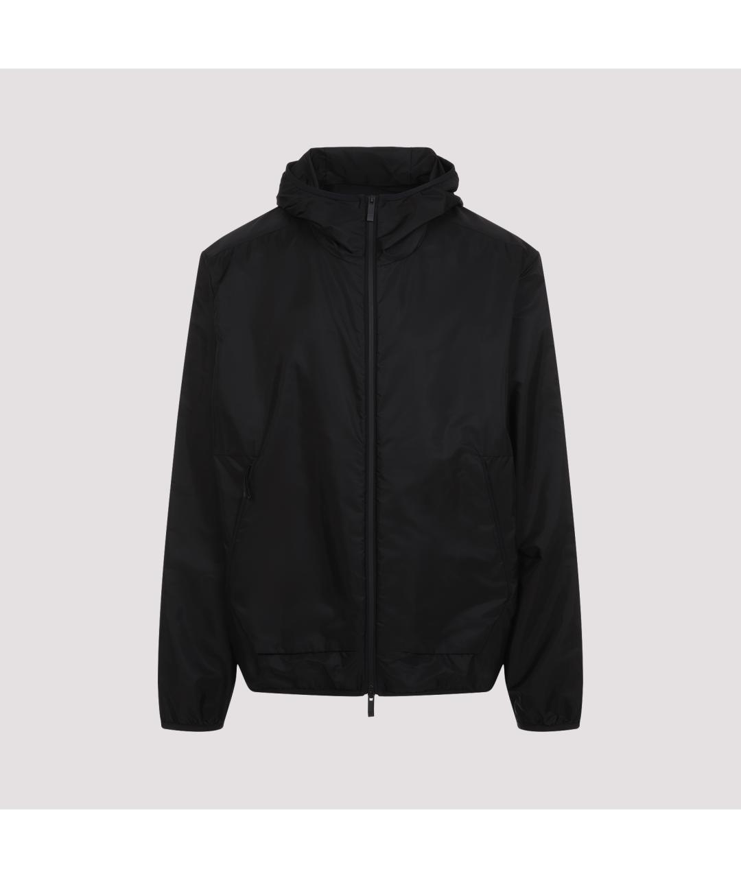 MONCLER Черная полиамидовая куртка, фото 2