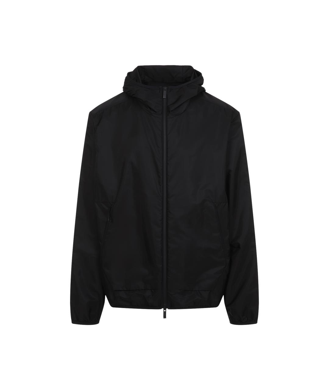 MONCLER Черная полиамидовая куртка, фото 1