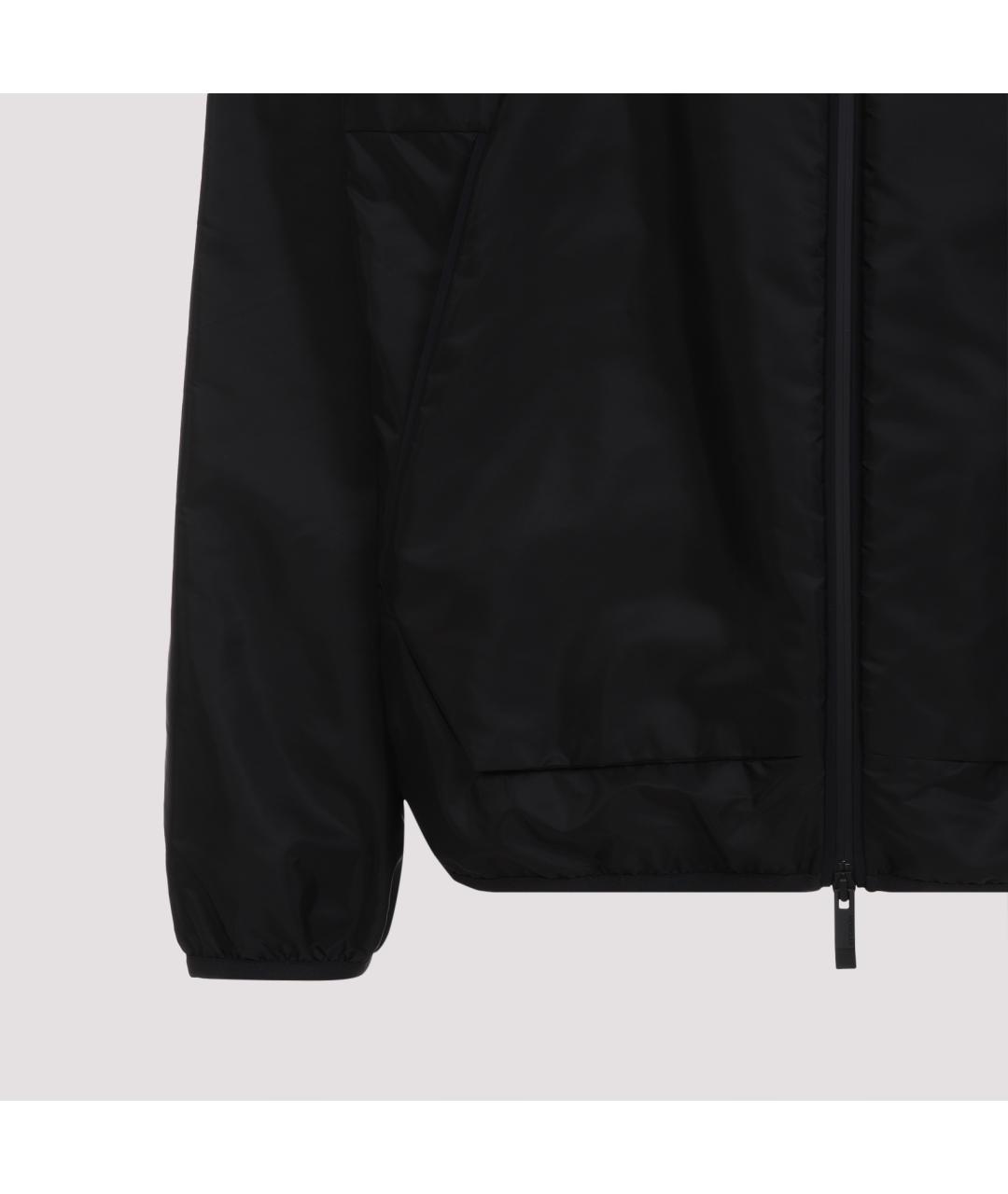 MONCLER Черная полиамидовая куртка, фото 4