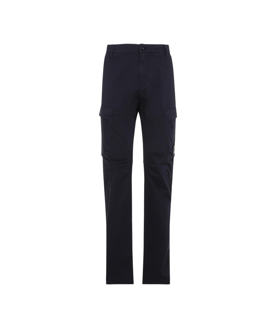 CP COMPANY Синие хлопковые повседневные брюки, фото 1