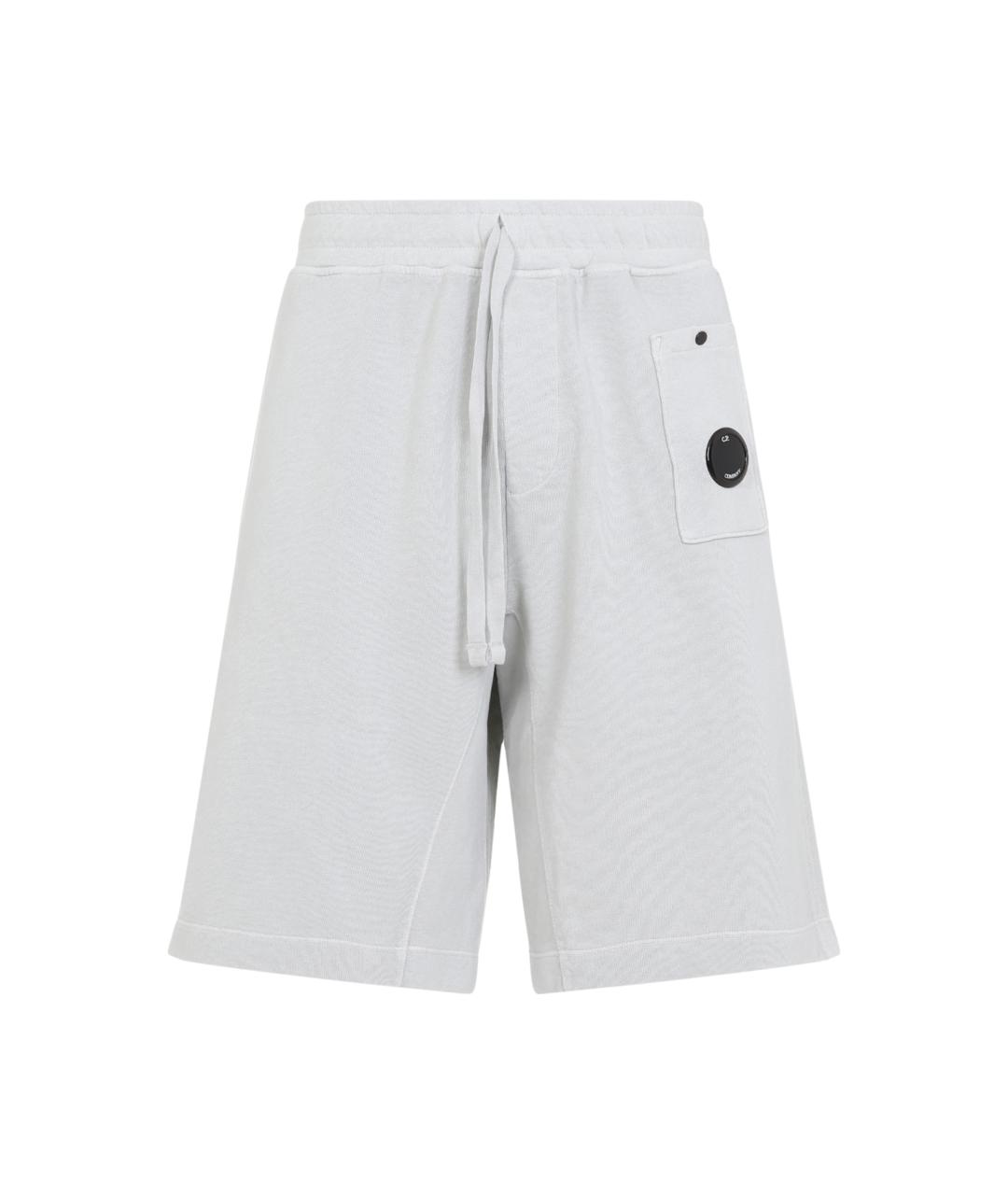 CP COMPANY Серые хлопковые повседневные брюки, фото 1