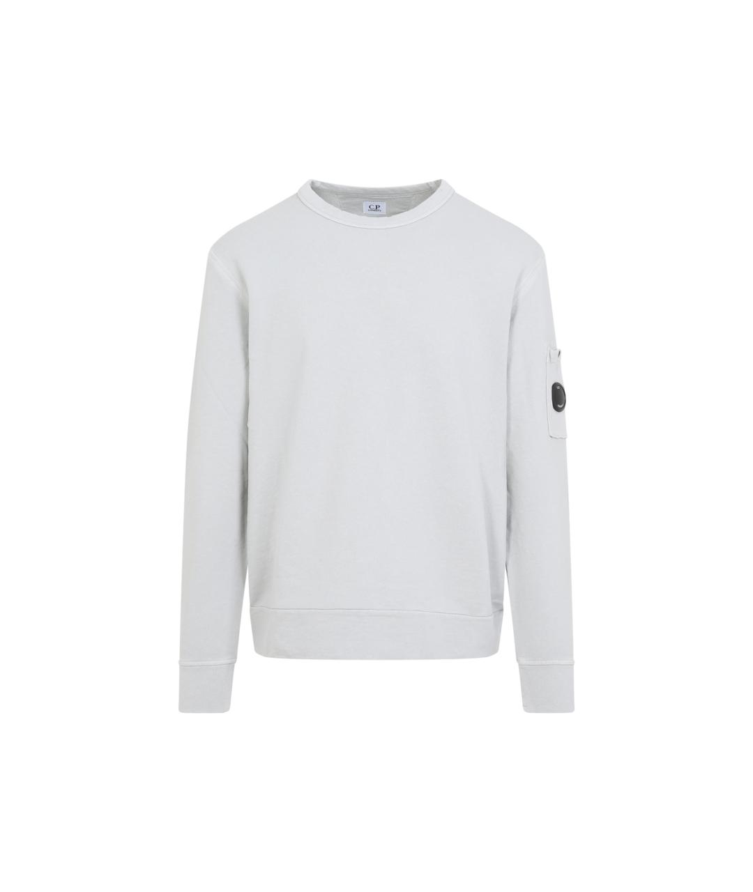 CP COMPANY Серый хлопковый джемпер / свитер, фото 1