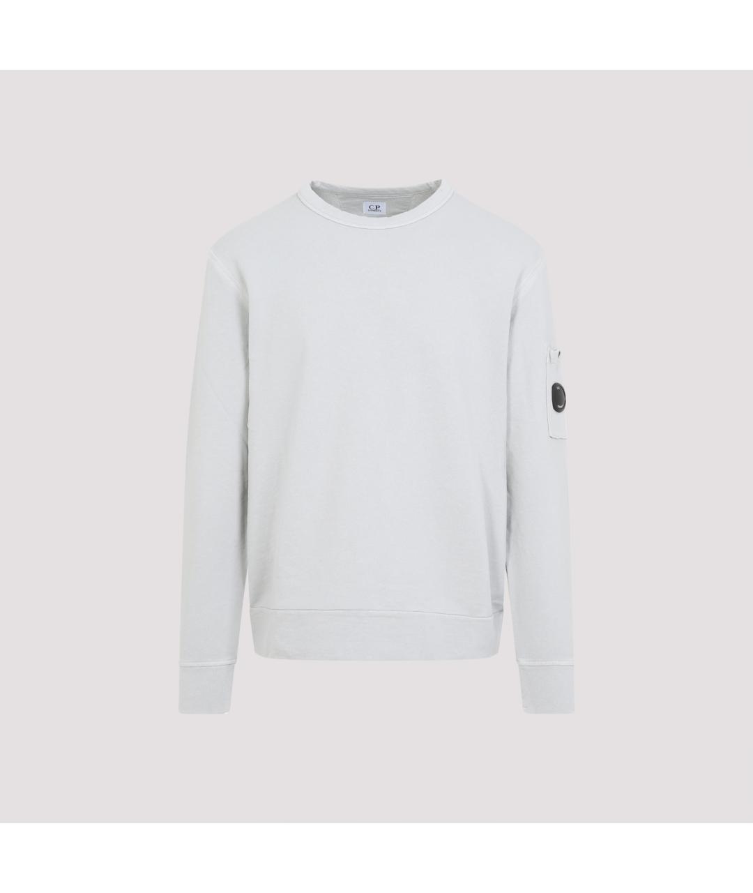 CP COMPANY Серый хлопковый джемпер / свитер, фото 2
