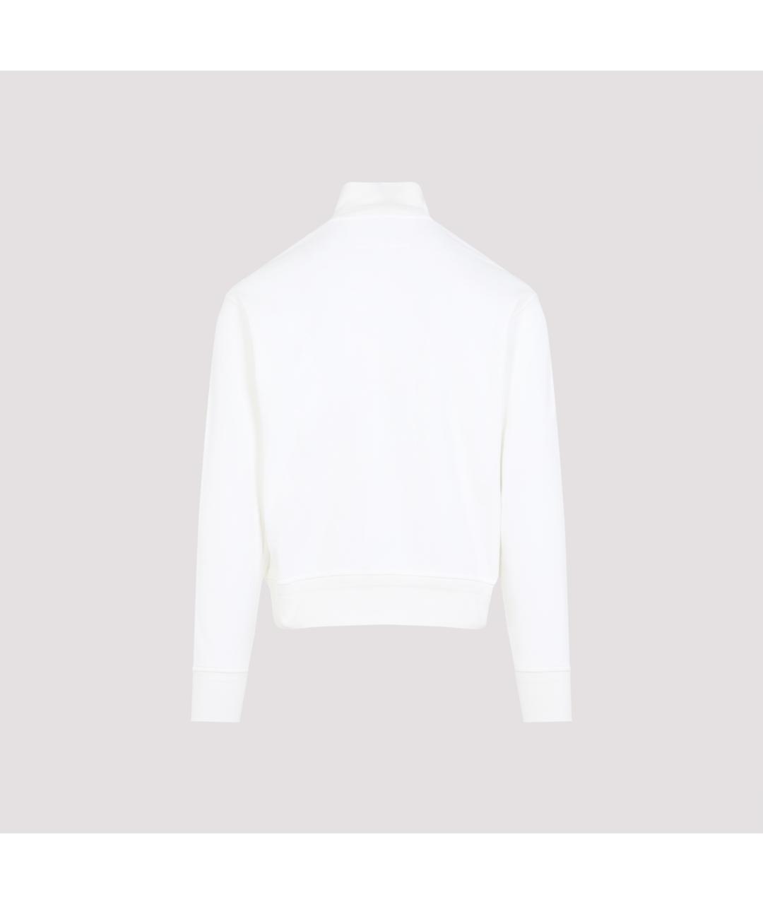 CP COMPANY Белый хлопковый джемпер / свитер, фото 3