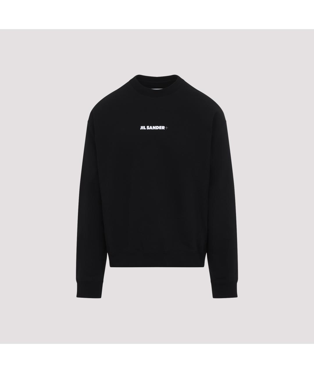 JIL SANDER Черный хлопковый джемпер / свитер, фото 2