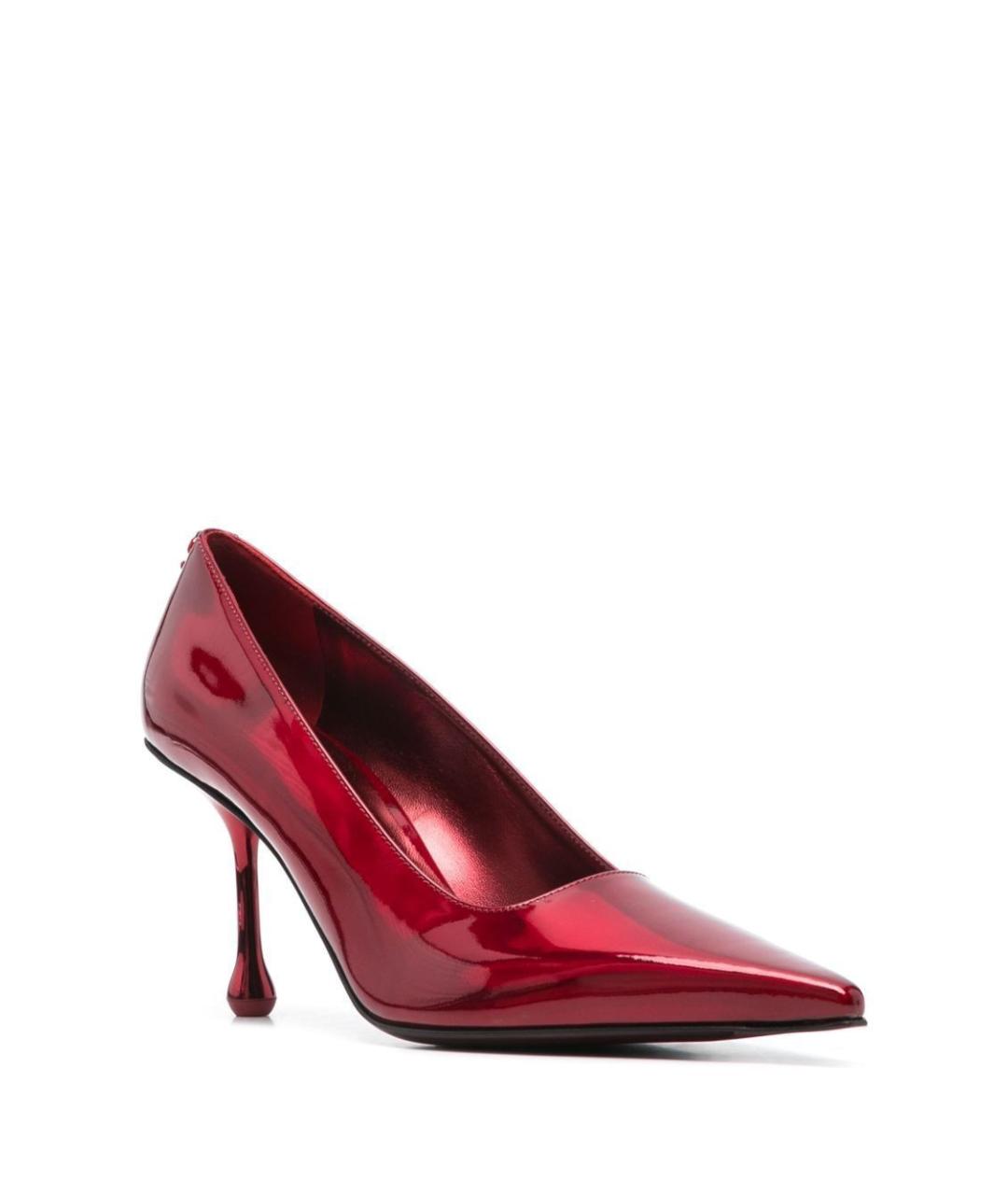 JIMMY CHOO Красные туфли из лакированной кожи, фото 2