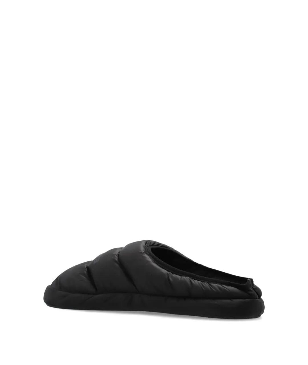 BALENCIAGA Черные синтетические шлепанцы, фото 3
