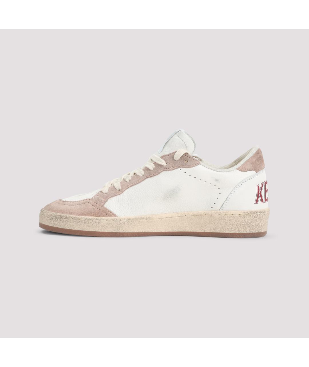 GOLDEN GOOSE DELUXE BRAND Белые кожаные кеды, фото 3