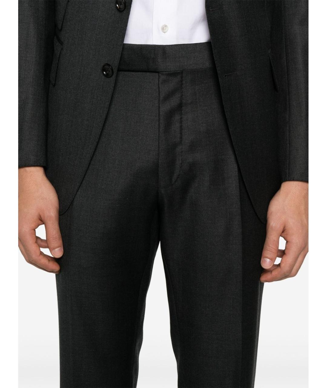 TOM FORD Серый классический костюм, фото 3