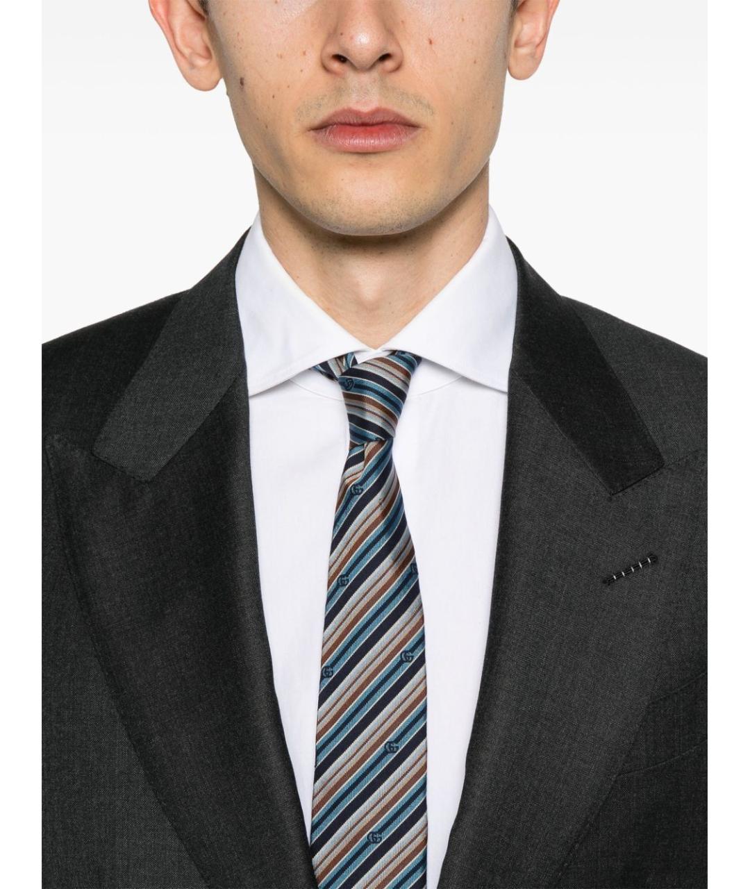 TOM FORD Серый классический костюм, фото 4