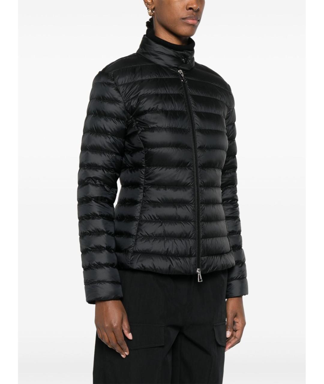 MONCLER Черная полиамидовая куртка, фото 2