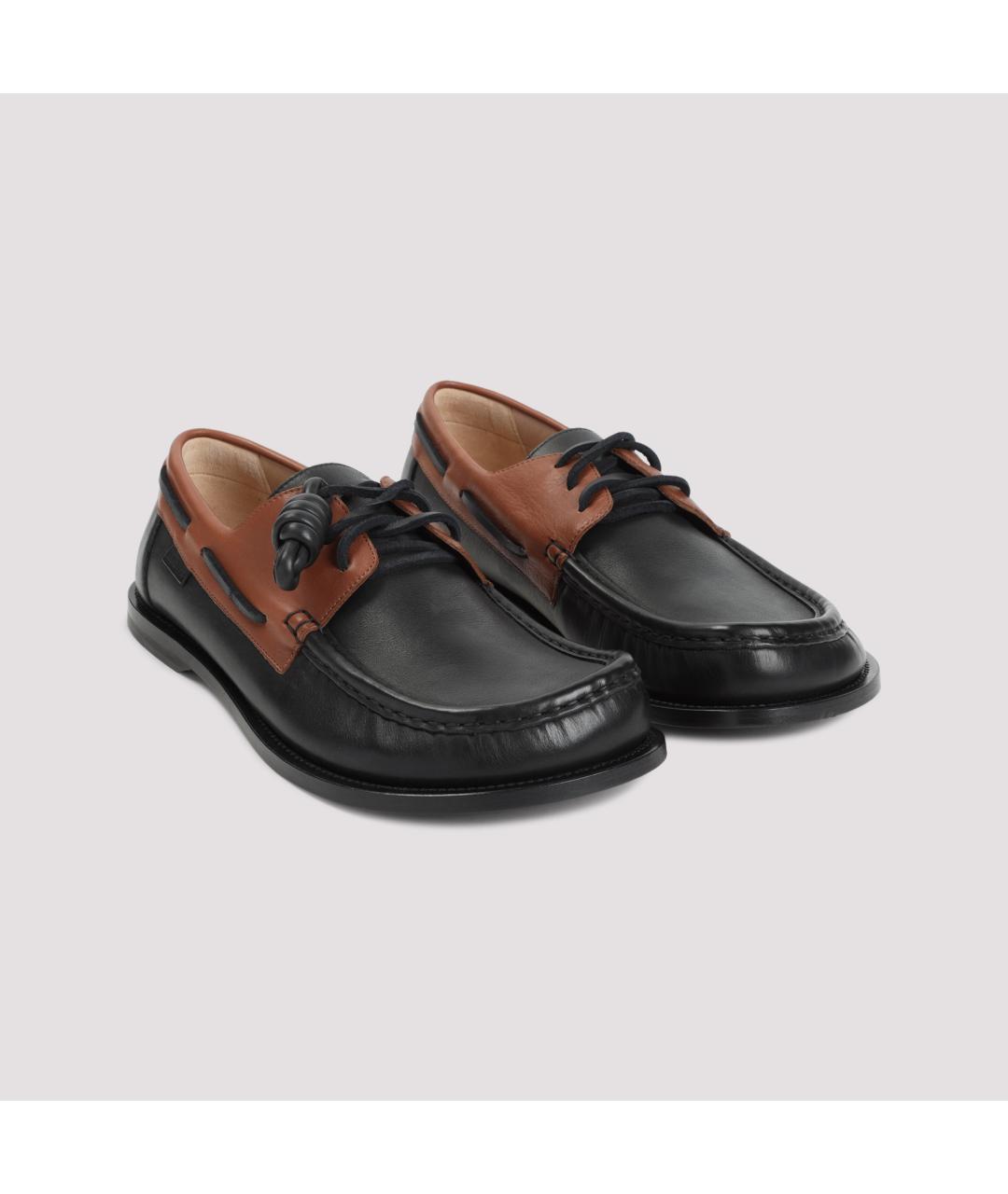 LOEWE Мульти кожаные лоферы, фото 4